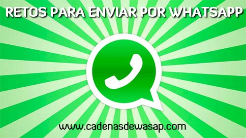 Cadenas de Retos para WhatsApp