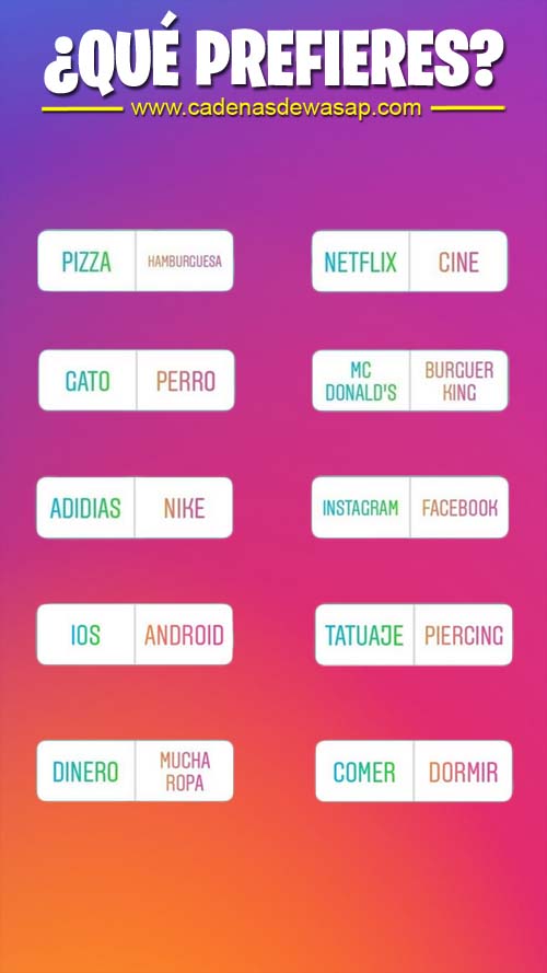 Cadenas Instagram Originales 【 ¡Novedades 2022!